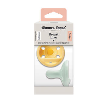 Tommee Tippee Breast Like Pacifiers for 0-6 Months