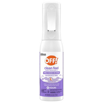 OFF! Clean Feel Fragrance Free Insect Repellent II Mist