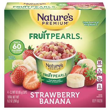 Nature's Premium Fruit Pearls - Strawberry Banana