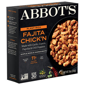 Abbot's Butcher Plant-Based Fajita Chick'n