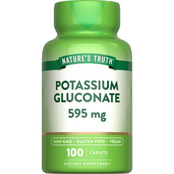 Nature's Truth Potassium Gluconate 595mg Caplets