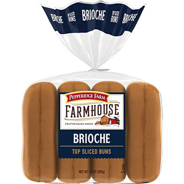 Pepperidge Farm Farmhouse Top-Sliced Brioche Hot Dog Buns