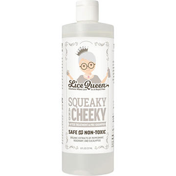 Lice Queen Non-Toxic Squeaky & Cheeky Lice After Treatment & Pre-Shampoo