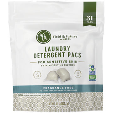 Field & Future by H-E-B Laundry Detergent Pacs - Fragrance Free