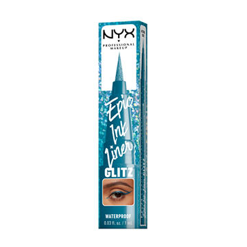 NYX Epic Ink Glitz Liquid Eyeliner - Tapered Twinkle