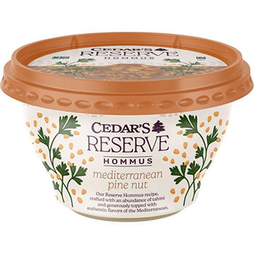 Cedar's Reserve Hommus Mediterranean Pine Nut