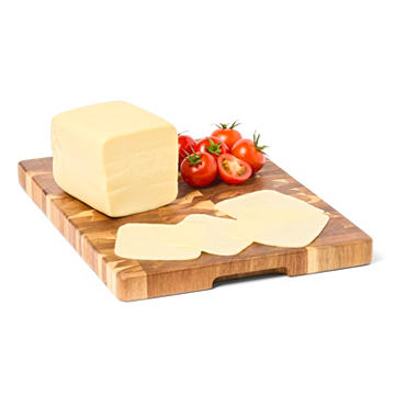 H-E-B Deli Whole Milk Mozzarella Cheese, Custom Sliced