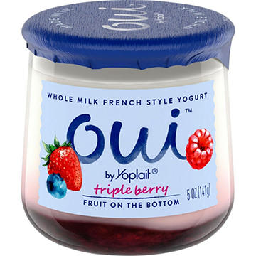 Oui Triple Berry French Style Yogurt