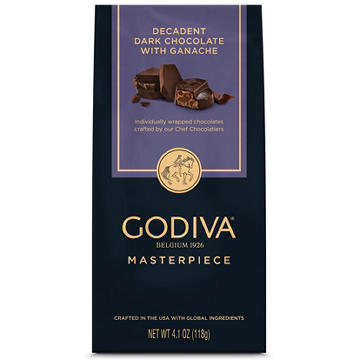 Godiva Masterpiece Decadent Dark Chocolate with Ganache