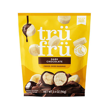Tru Fru Freeze Dried Bananas in Dark Chocolate