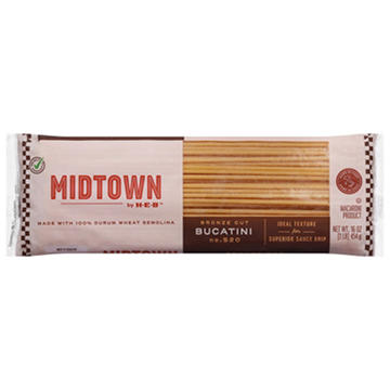 Midtown by H-E-B Bronze Cut Bucatini Pasta