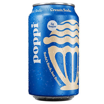 poppi Prebiotic Soda - Cream Soda