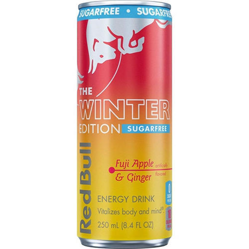 Red Bull Sugar Free Winter Edition Fuji Apple & Ginger Energy