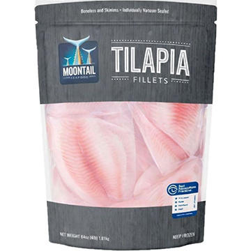 Moontail Frozen Tilapia Fish Fillets
