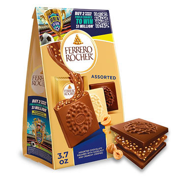 Ferrero Rocher Assorted Chocolate Squares, 10 pc