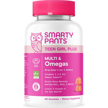 SmartyPants Teen Girl Plus Multivitamin & Omegas Gummies