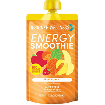 Designer Wellness Energy Smoothie Fruit Punch