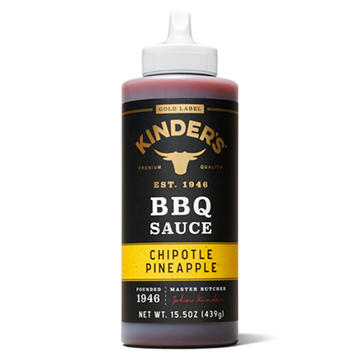 Kinder's Gold Label BBQ Sauce - Chipotle Pineapple