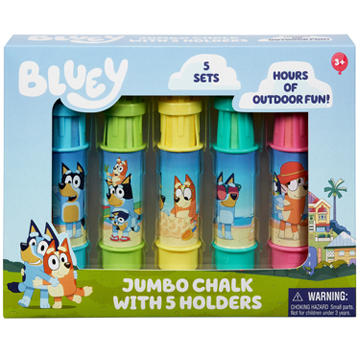 Bluey Jumbo Chalk Set