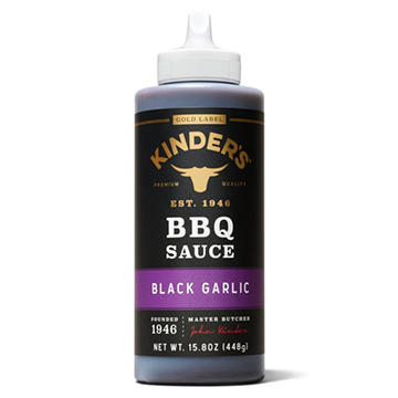Kinder's Gold Label BBQ Sauce - Black Garlic