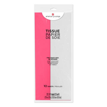 American Greetings Mother's Day  Pink & Polka Dot Tissue Paper Multi-Pack, 6 ct