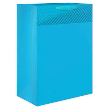 American Greetings Aqua Jumbo Gift Bag for All Occasions
