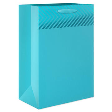 American Greetings Aqua Blue Medium Gift Bag