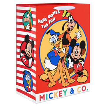 American Greetings Mickey & Co. Jumbo Gift Bag 