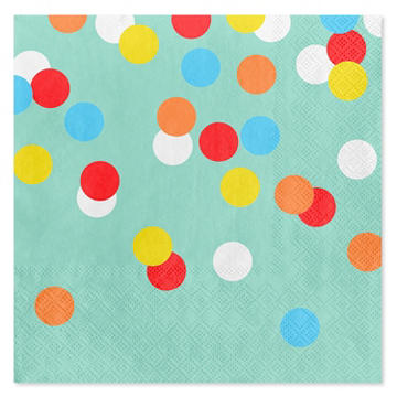 American Greetings Colorful Dots Lunch Napkins
