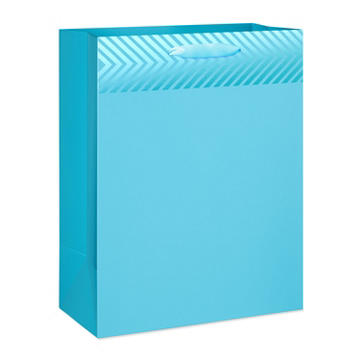 American Greetings Large Aqua Gift Bag