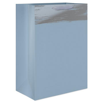 American Greetings Silver Jumbo Gift Bag