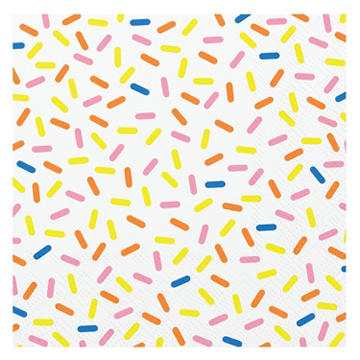 American Greetings Colorful Sprinkles Beverage Napkins