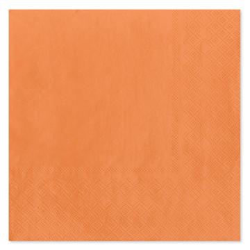 American Greetings Orange Lunch Napkins