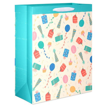 American Greetings Birthday Icons Extra Large Gift Bag
