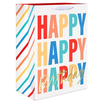 American Greetings Happy Birthday Jumbo Gift Bag