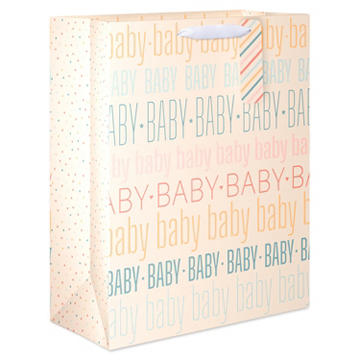 American Greetings Multi-Color Extra Large Baby Shower Gift Bag