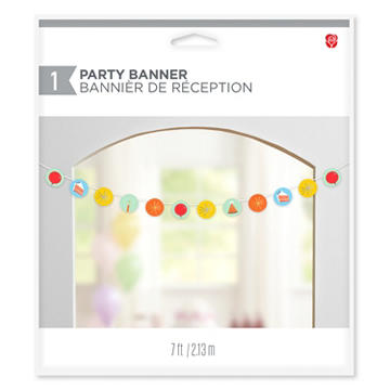American Greetings Birthday Icons Party Banner Decoration