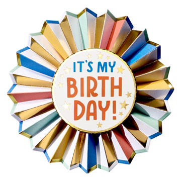 American Greetings It's My Birthday Button