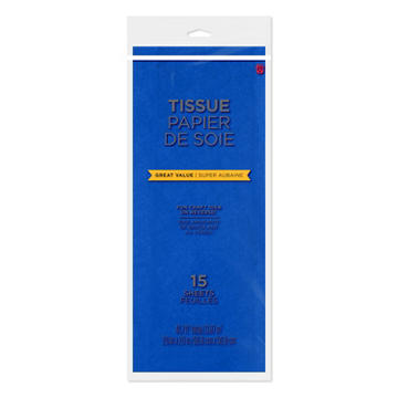 American Greetings Royal Blue Tissue Paper, 15 ct
