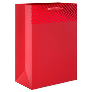 American Greetings Red Medium Gift Bag for Christmas