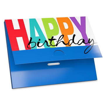 American Greetings Happy Birthday Gift Card Holder