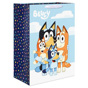 American Greetings Bluey Family Jumbo Gift Bag