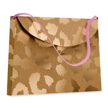 American Greetings Leopard Purse Gift Card Holder