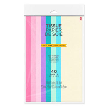 American Greetings Assorted Brights Tissue Paper, 40 ct