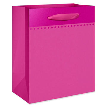 American Greetings Pink Colorsplash Everyday Small Gift Bag