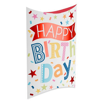 American Greetings Happy Birthday Pillowbox Gift Card Holder