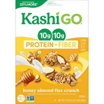 Kashi GO 10g Protein + Fiber Honey Almond Flax Crunch Cereal