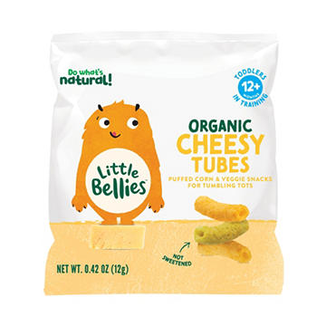 Little Bellies Organic Cheesy Tubes