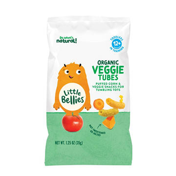 Little Bellies Organic Veggie Tubes Baby Snacks