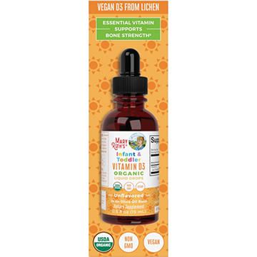 Mary Ruth's Infant & Toddler Organic Vitamin D3 Drops